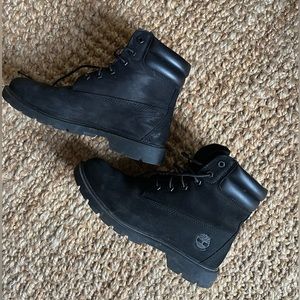 Black Timberlands | womens Size 9